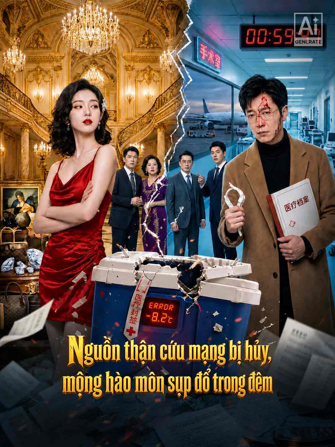 Nguồn thận cứu mạng bị hủy, mộng hào môn sụp đổ trong đêm posteri