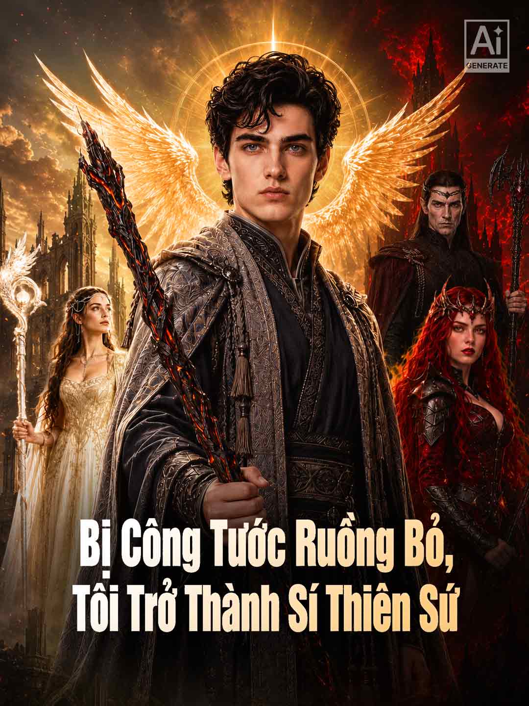 Bị Công Tước Ruồng Bỏ, Tôi Trở Thành Sí Thiên Sứ posteri
