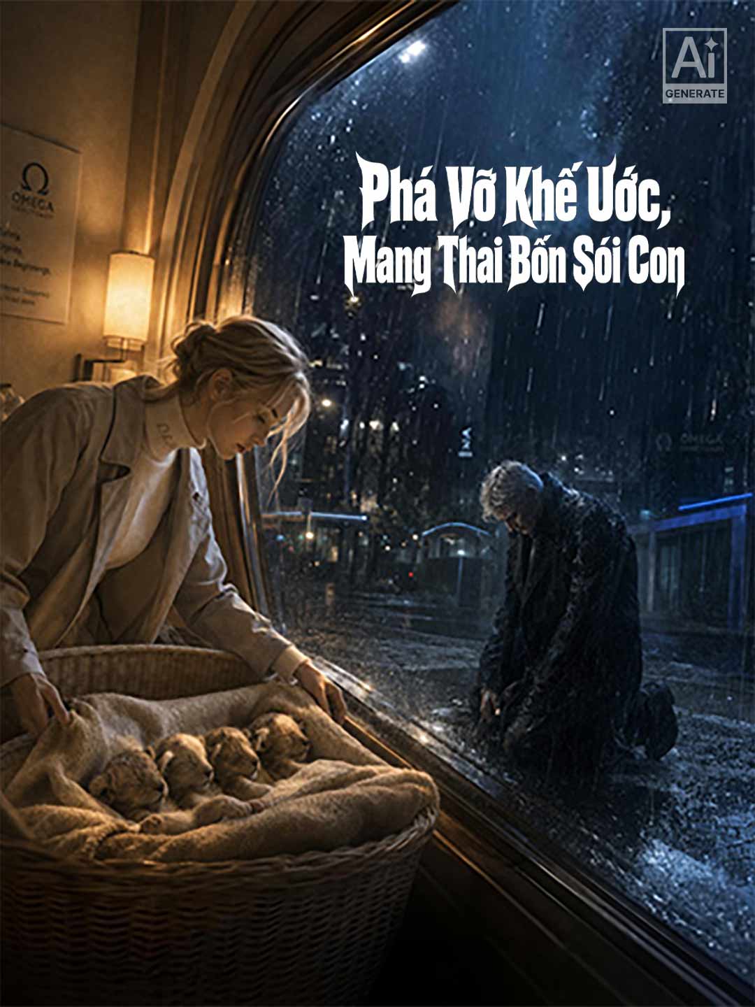 Phá Vỡ Khế Ước, Mang Thai Bốn Sói Con posteri