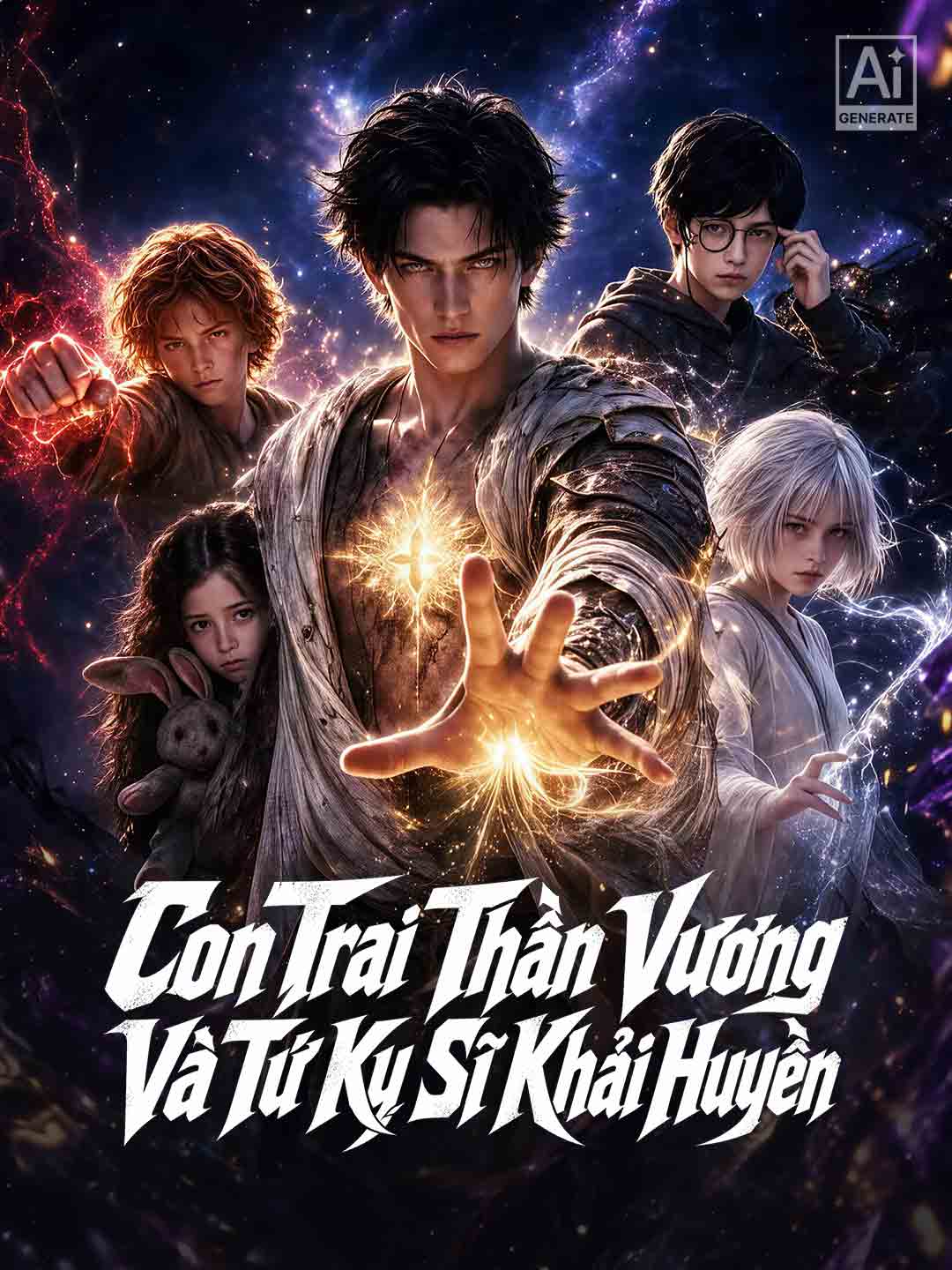 Con Trai Thần Vương Và Tứ Kỵ Sĩ Khải Huyền posteri
