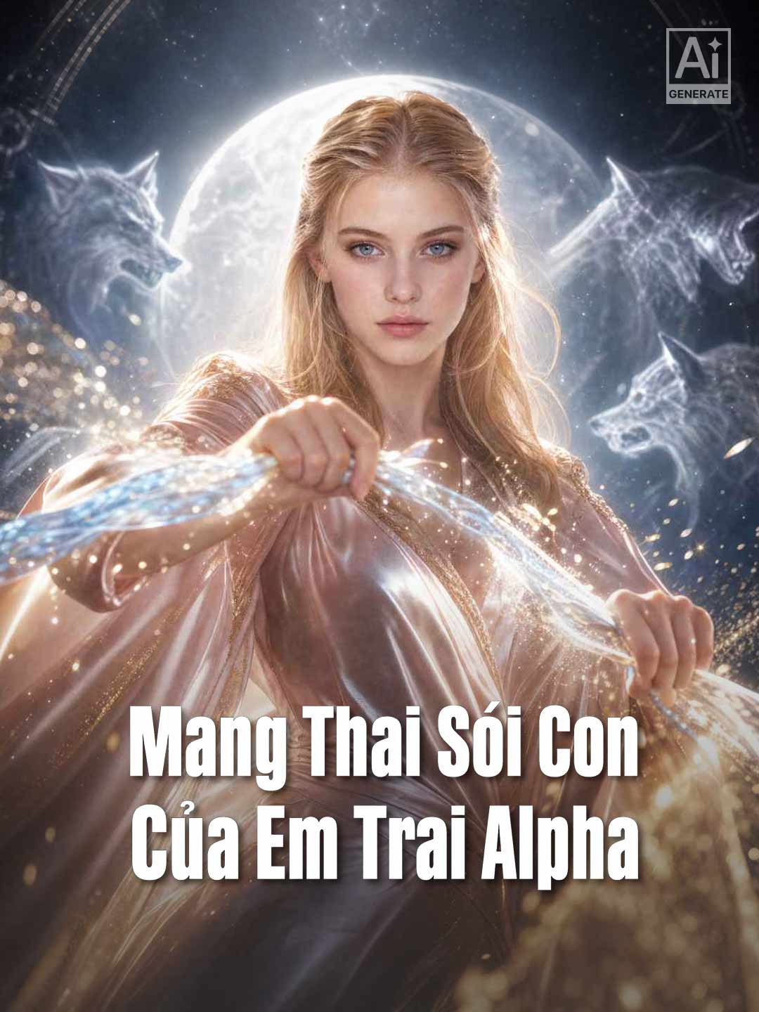 Mang Thai Sói Con Của Em Trai Alpha posteri