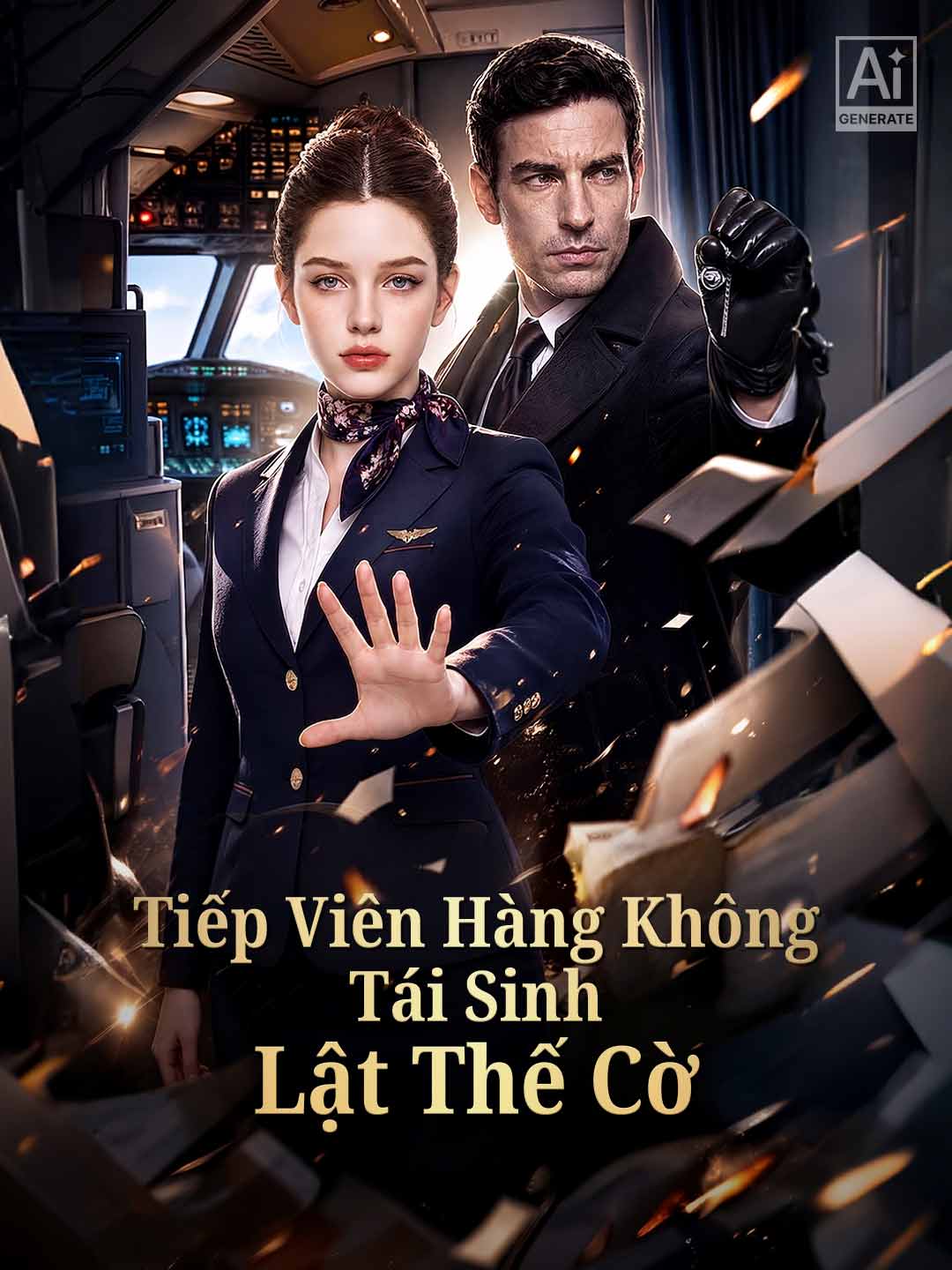 Tiếp Viên Hàng Không Tái Sinh Lật Thế Cờ posteri