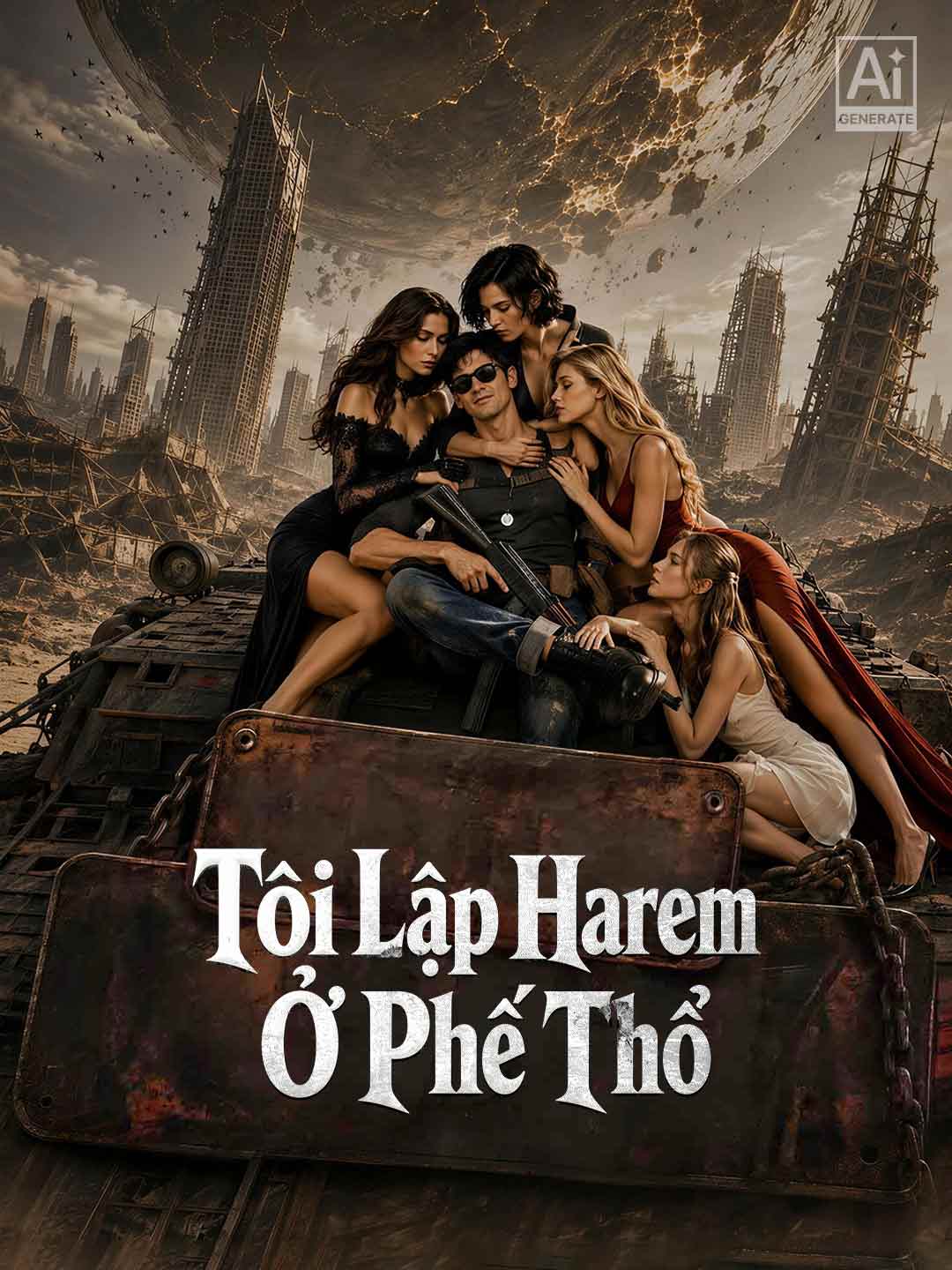 Tôi Lập Harem Ở Phế Thổ posteri