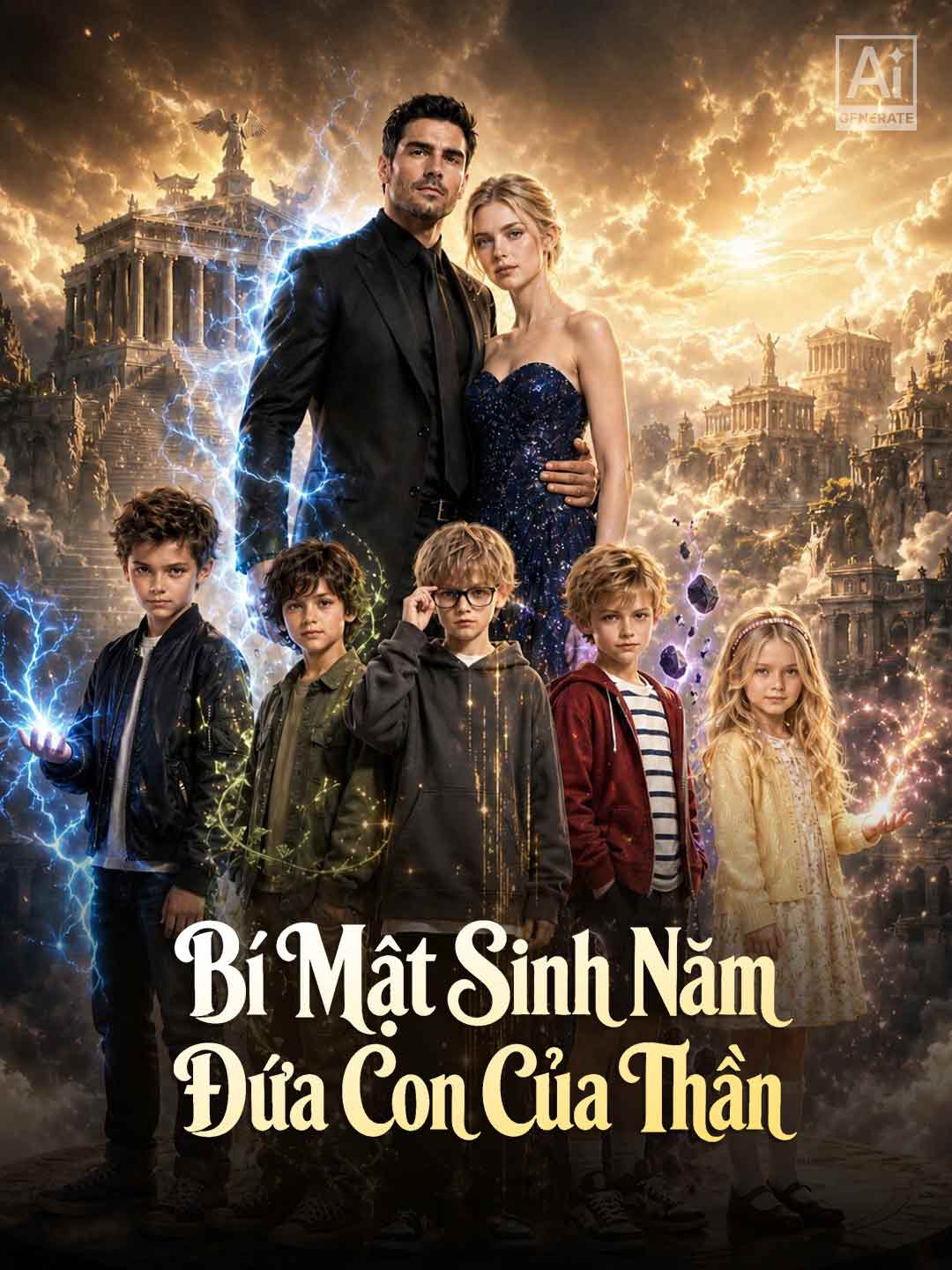 Bí Mật Sinh Năm Đứa Con Của Thần posteri