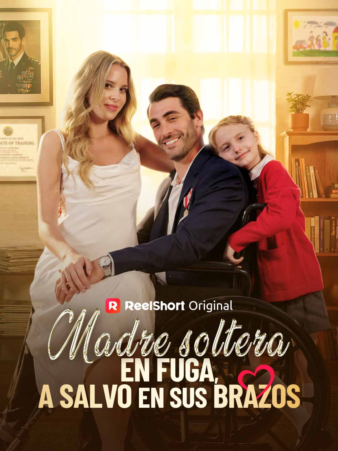 Madre soltera en fuga, a salvo en sus brazos posteri