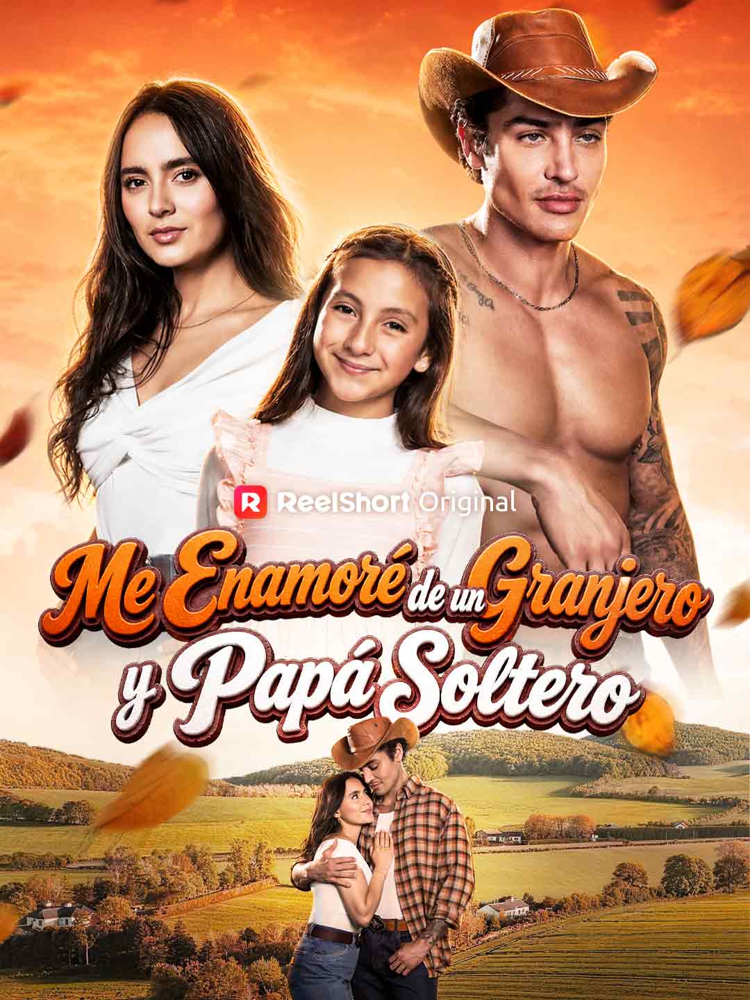 Me enamoré de un granjero y papá soltero posteri