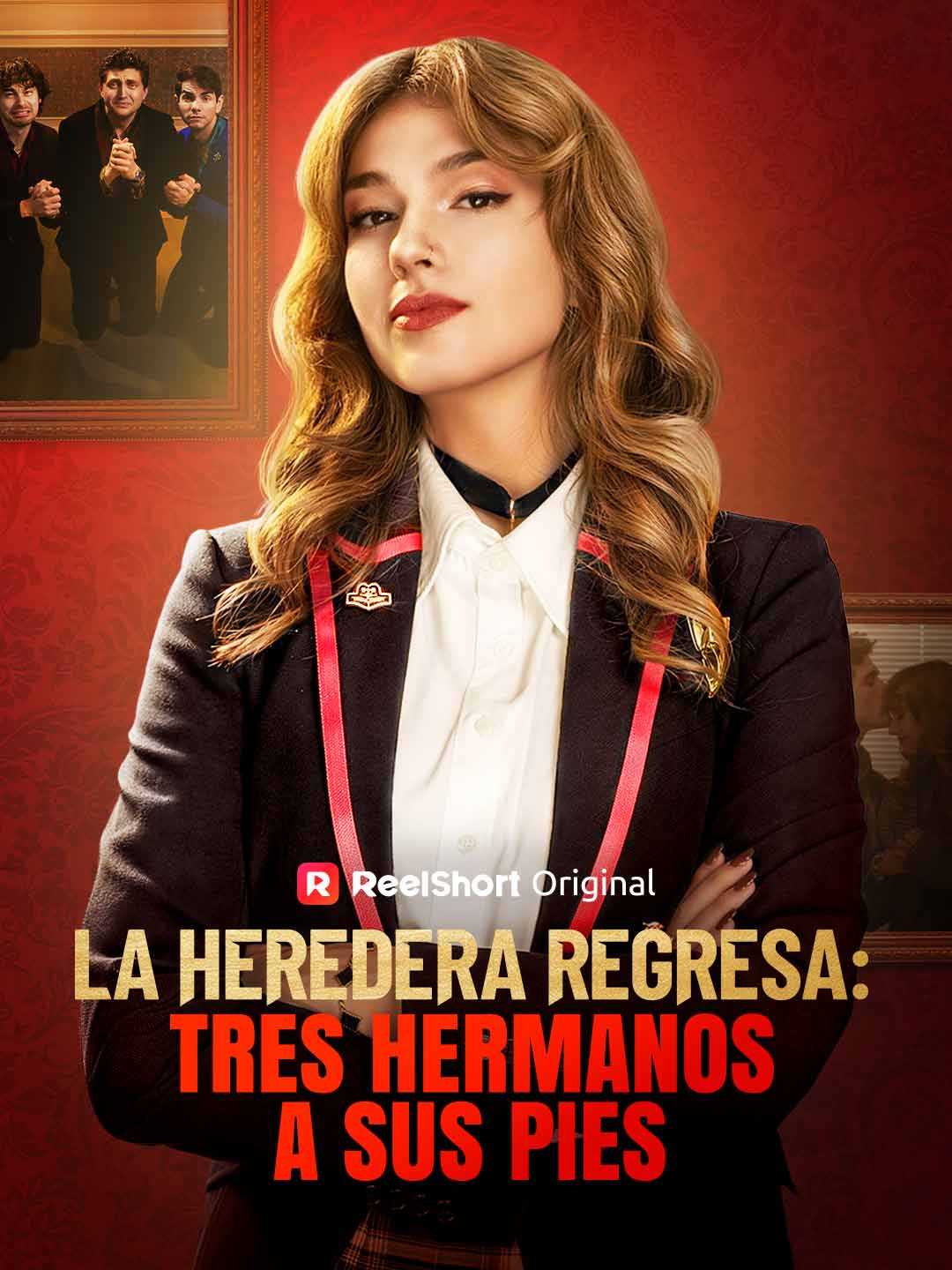 La heredera regresa: tres hermanos a sus pies posteri