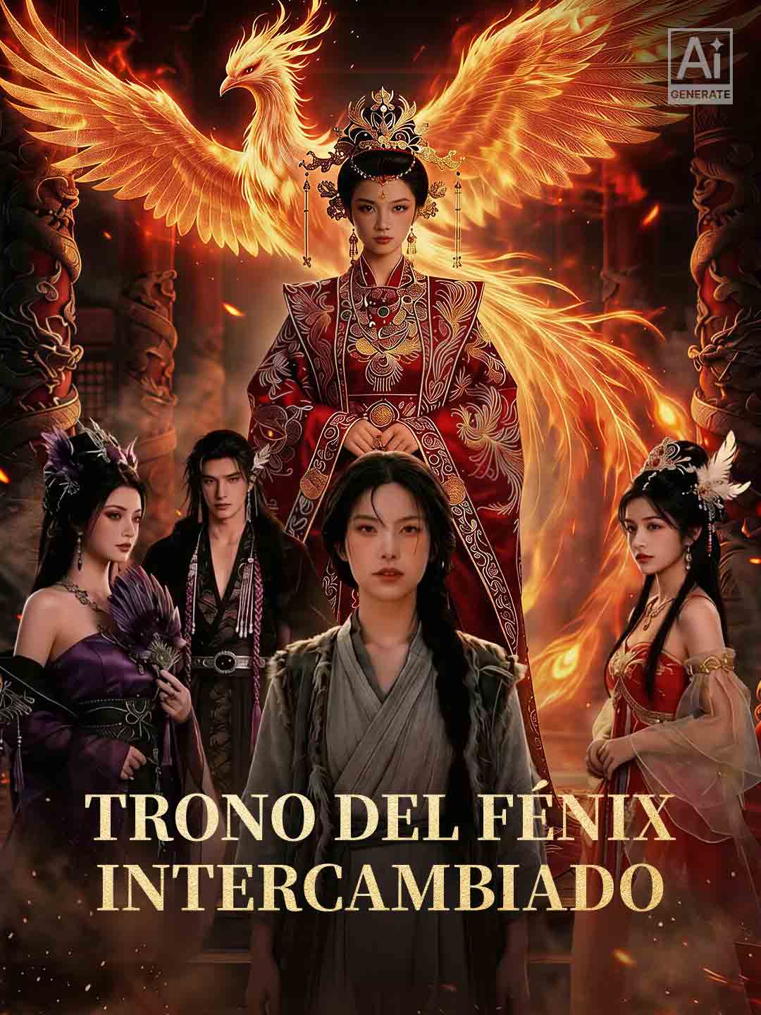 Trono del fénix intercambiado posteri