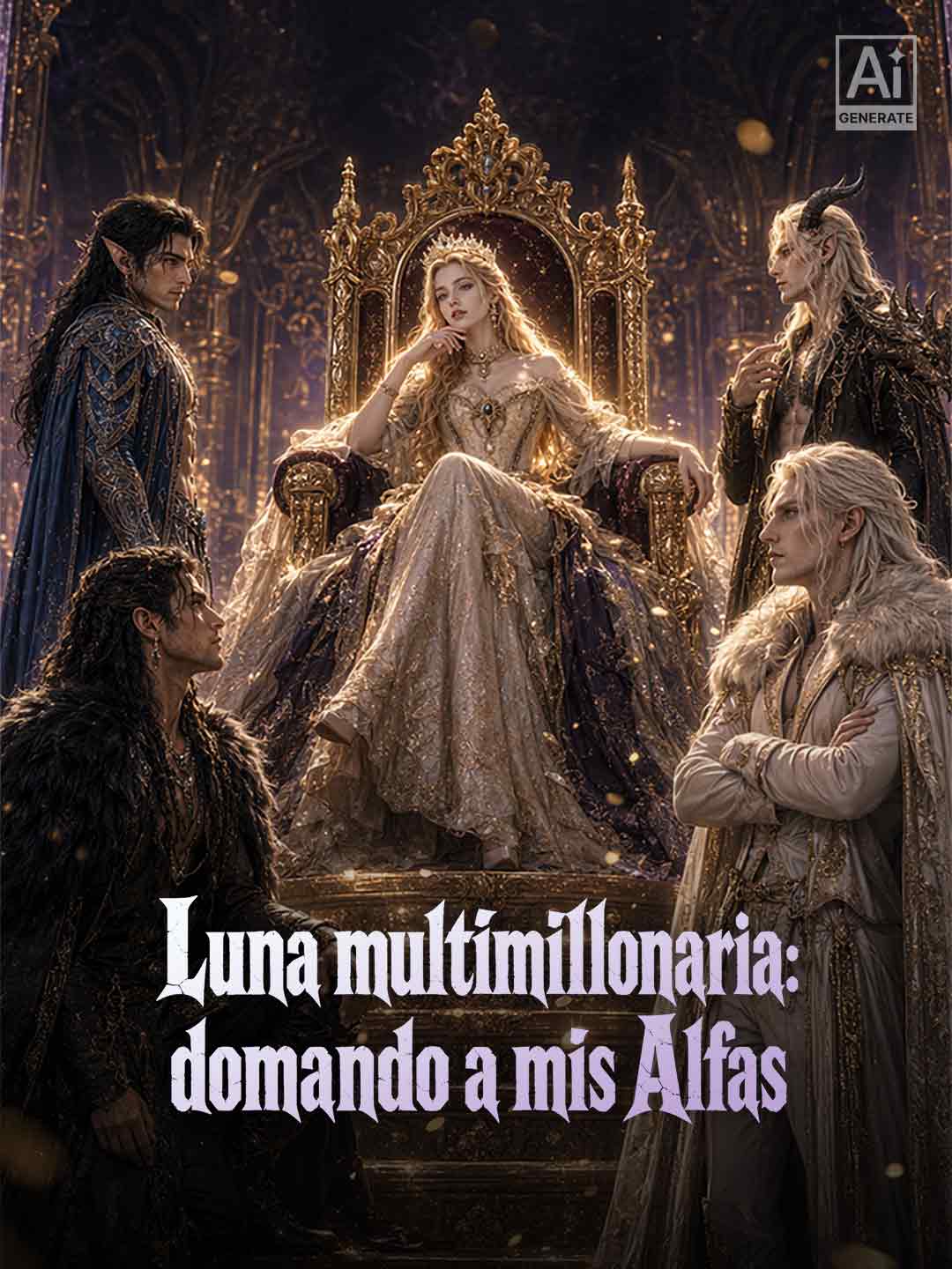 Luna multimillonaria: domando a mis Alfas posteri