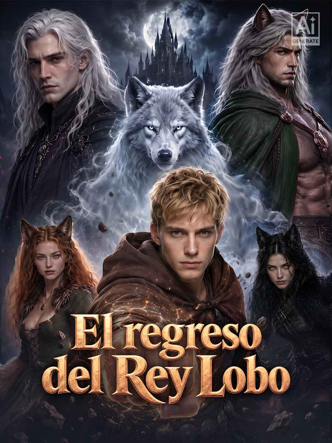 El regreso del Rey Lobo posteri