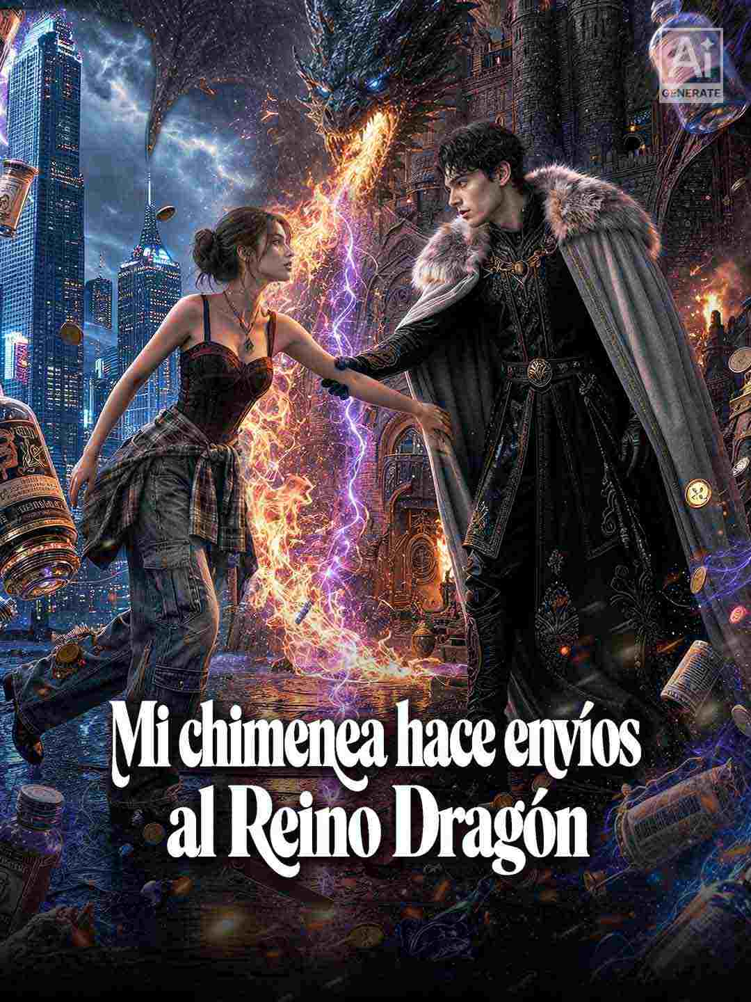 Mi chimenea hace envíos al Reino Dragón posteri
