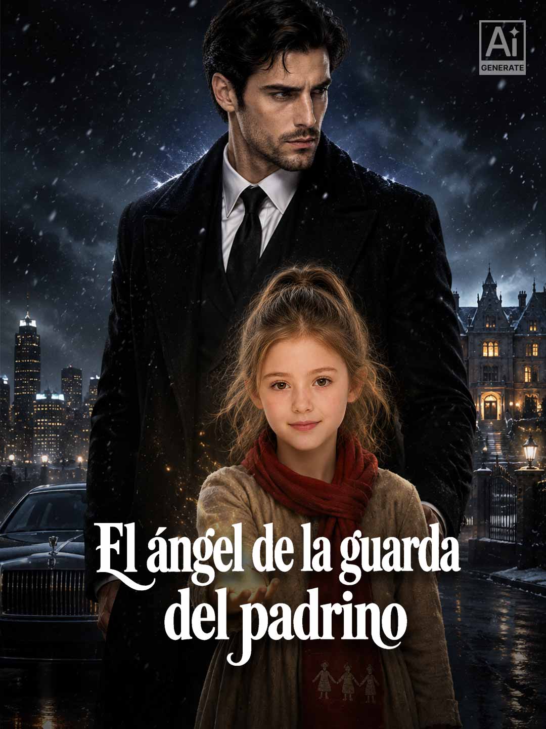 El ángel de la guarda del padrino posteri