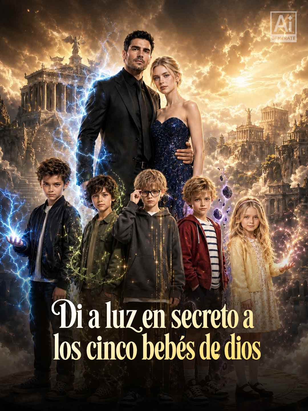 Di a luz en secreto a los cinco bebés de dios posteri
