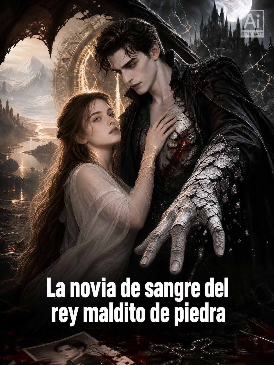 La novia de sangre del rey maldito de piedra posteri