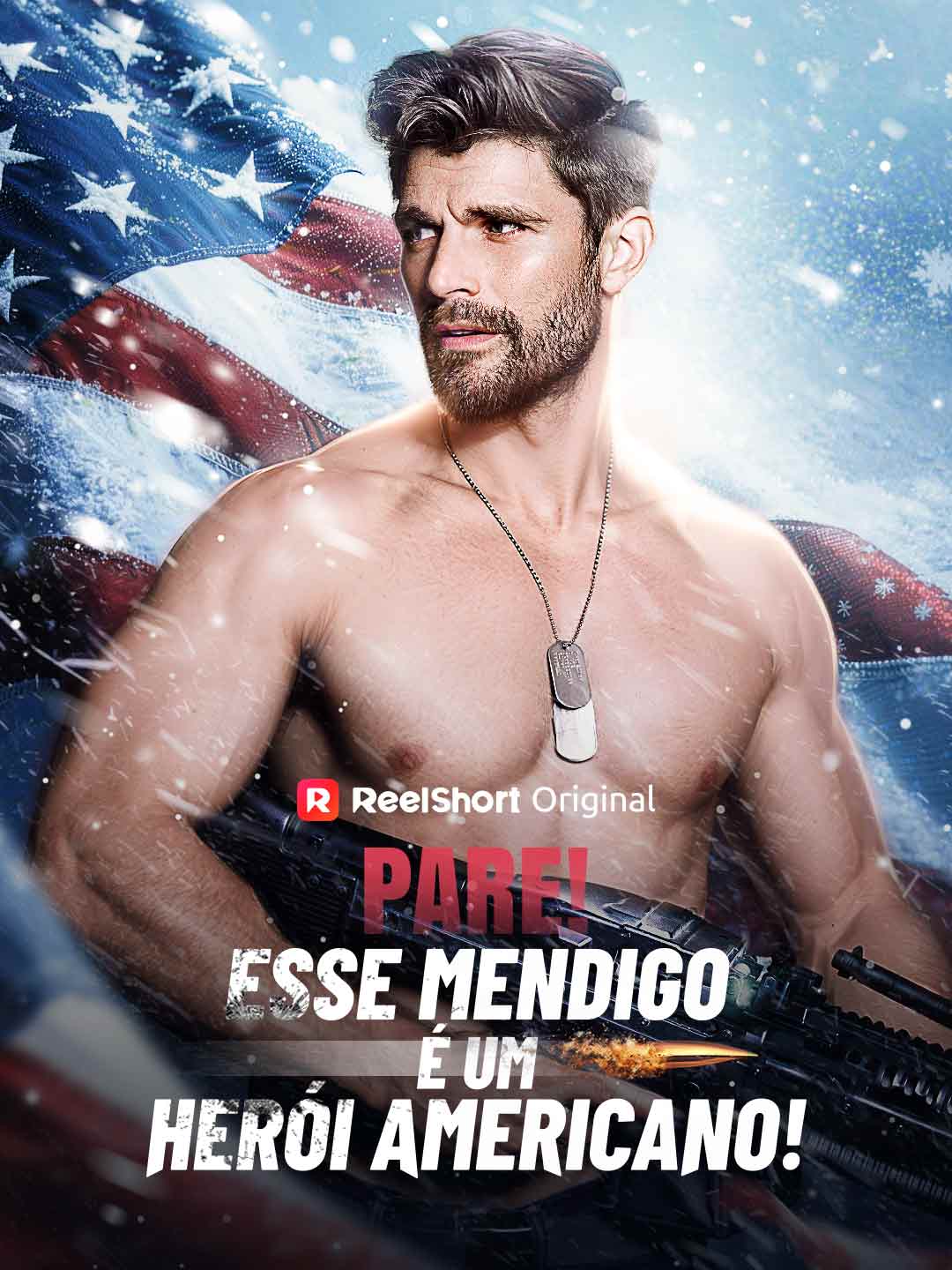 Pare! Esse mendigo é um herói americano! posteri