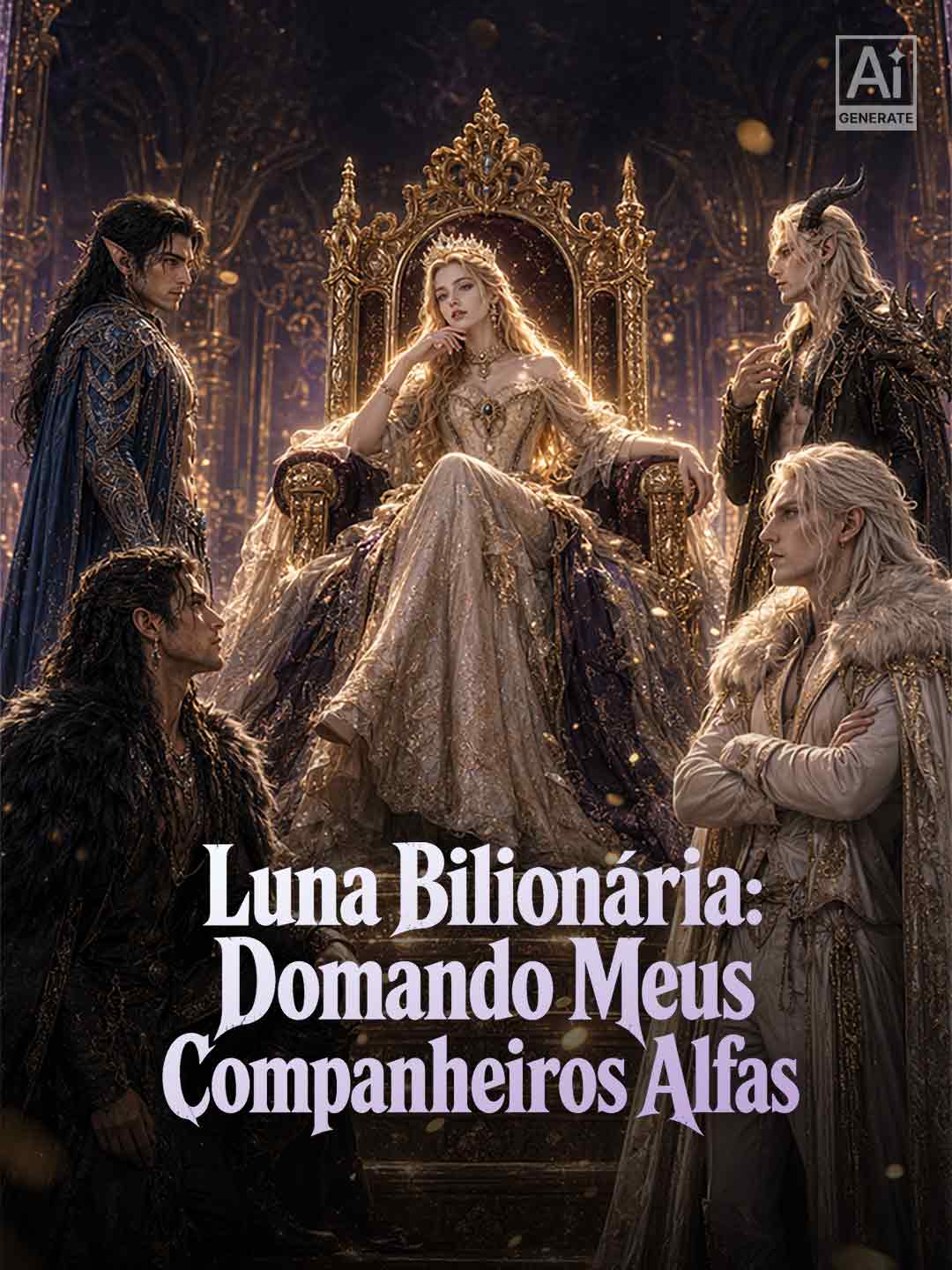 Luna Bilionária: Domando Meus Companheiros Alfas posteri
