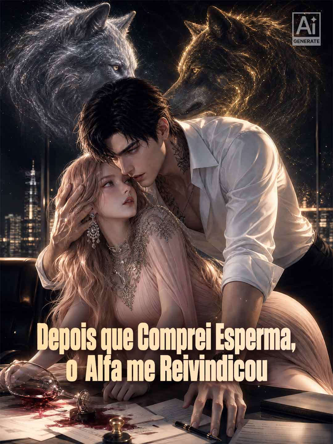 Depois que Comprei Esperma, o Alfa me Reivindicou posteri