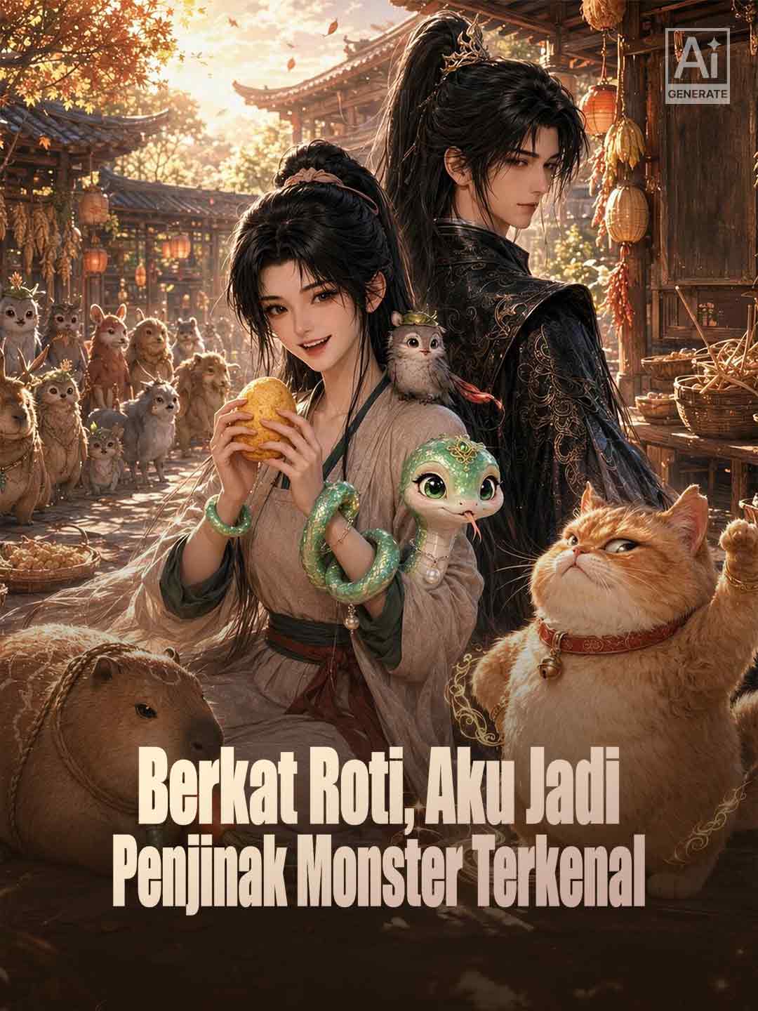 Berkat Roti, Aku Jadi Penjinak Monster Terkenal posteri