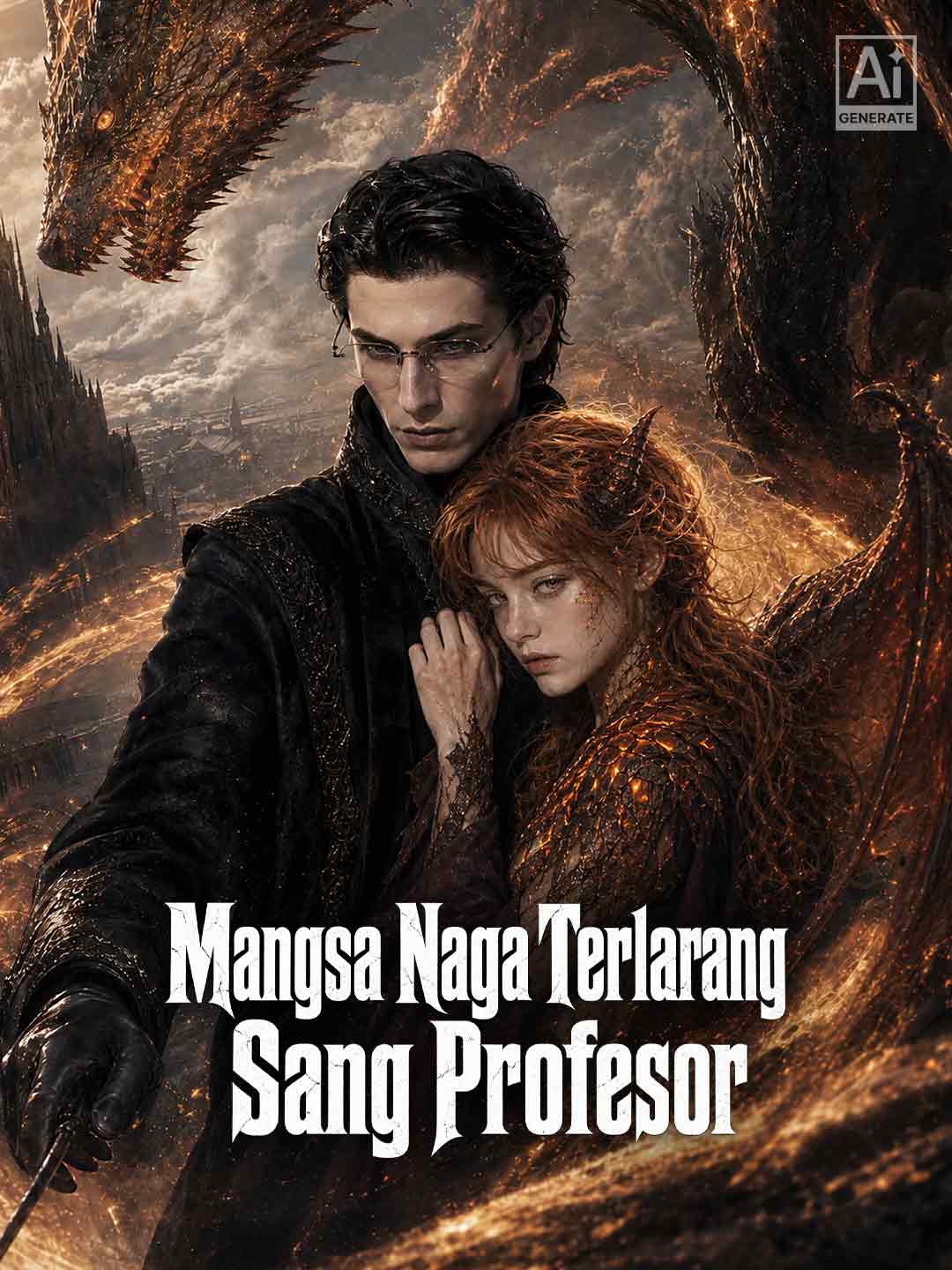 Mangsa Naga Terlarang Sang Profesor posteri