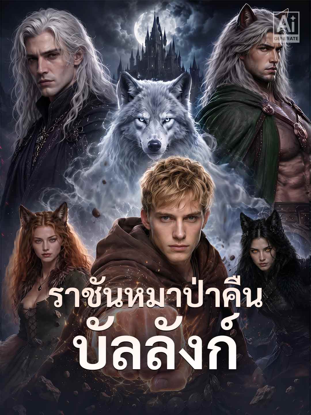 ราชันหมาป่าคืนบัลลังก์ posteri