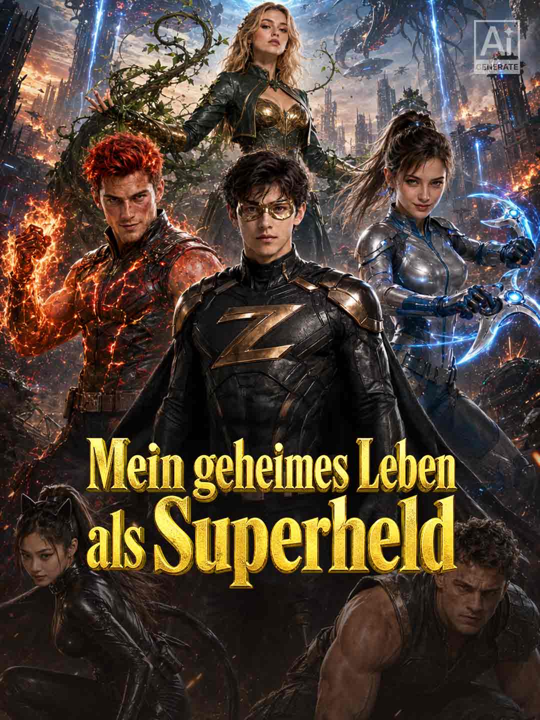 Mein geheimes Leben als Superheld posteri