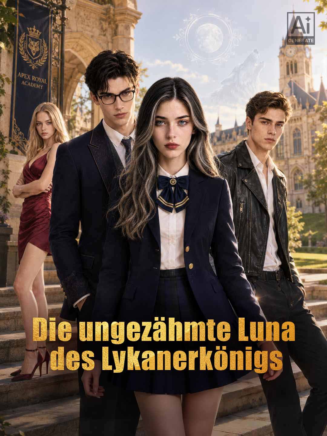 Die ungezähmte Luna des Lykanerkönigs posteri
