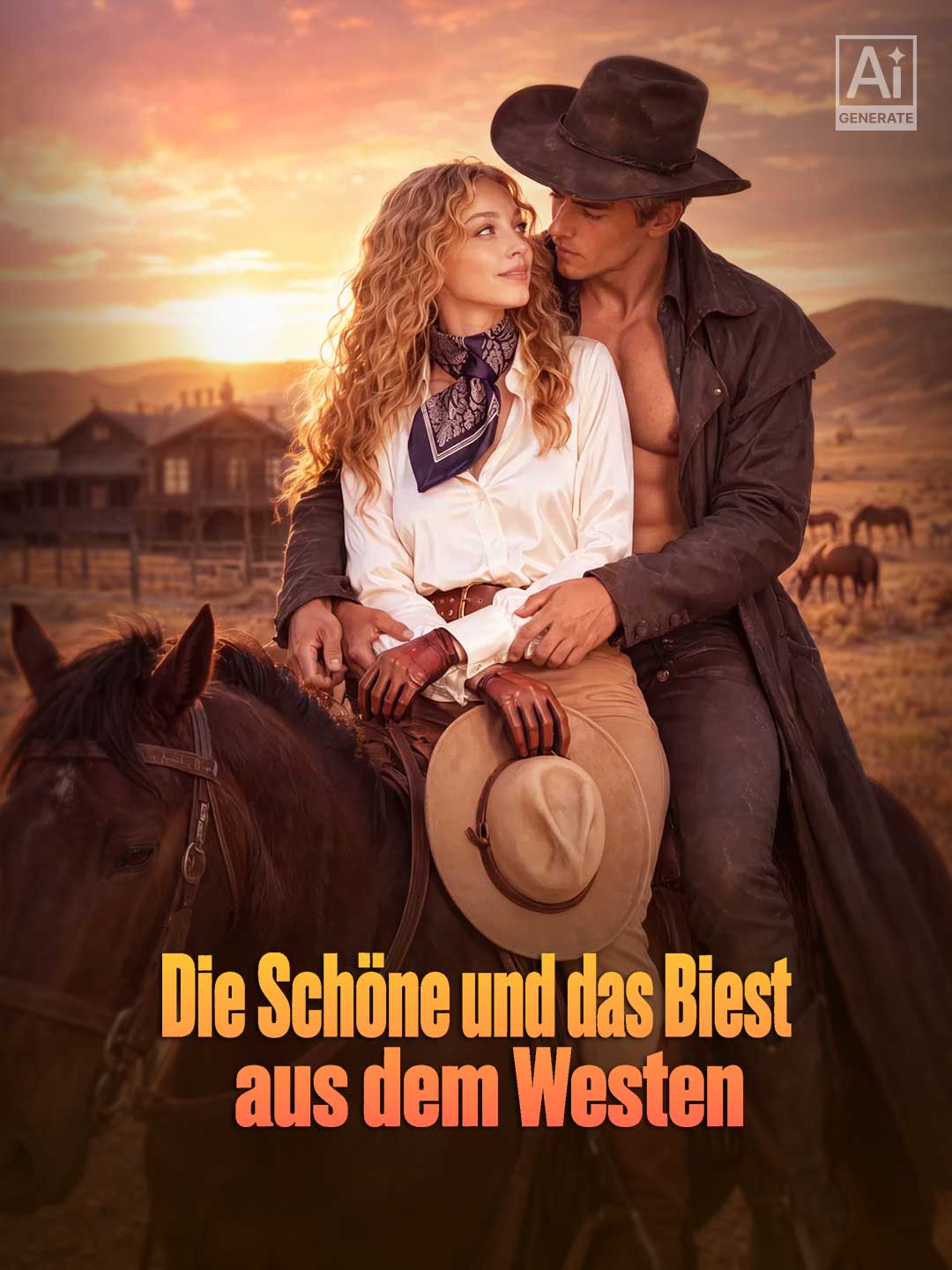 Die Schöne und das Biest aus dem Westen posteri