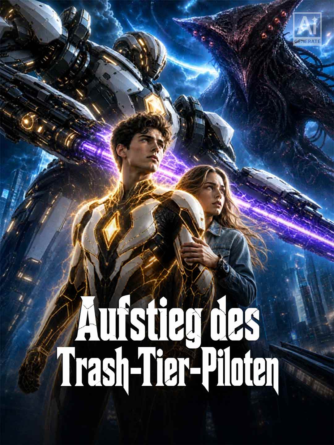 Aufstieg des Trash-Tier-Piloten posteri