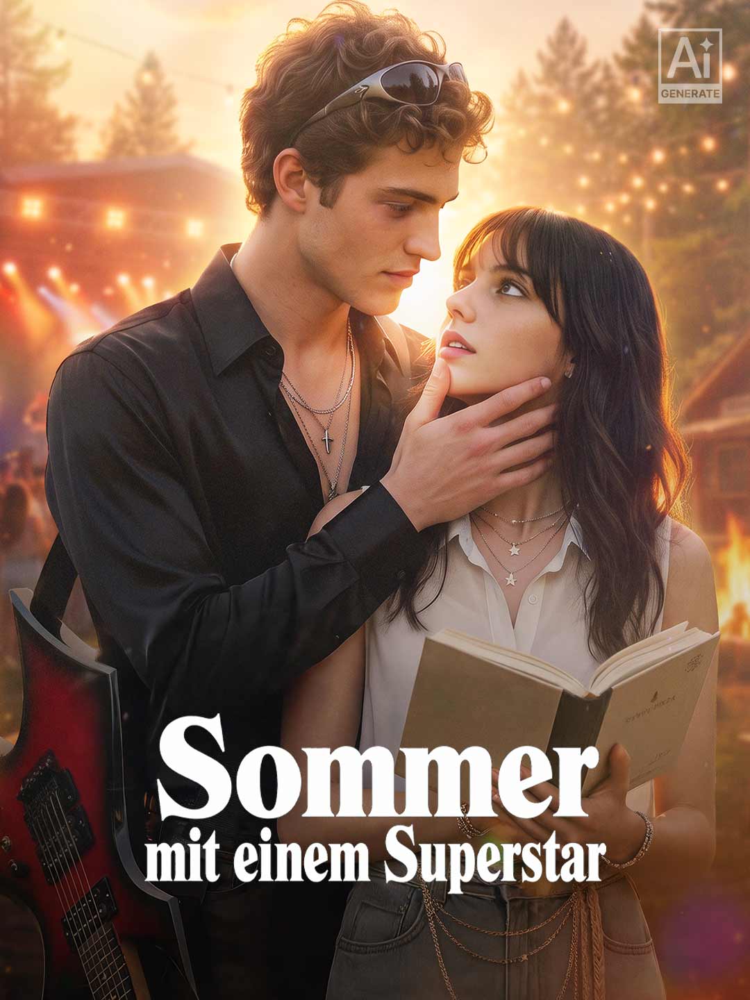 Sommer mit einem Superstar posteri
