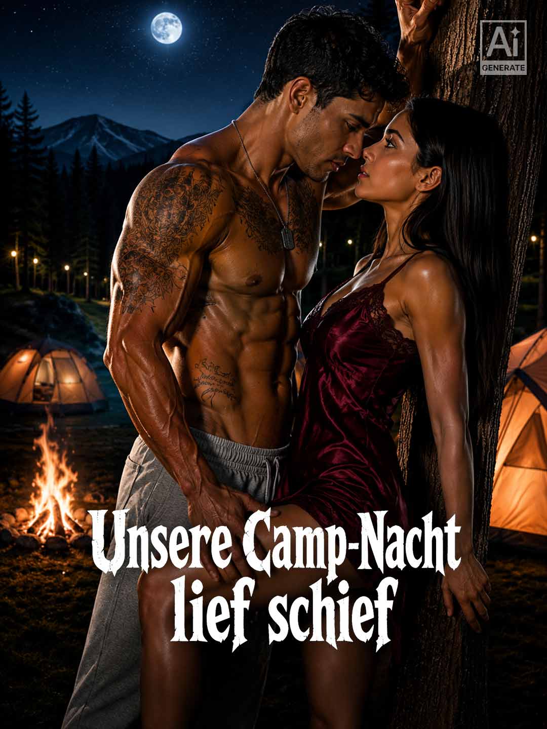 Unsere Camp-Nacht lief schief posteri