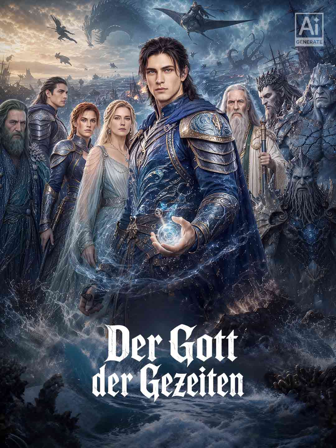 Der Gott der Gezeiten posteri