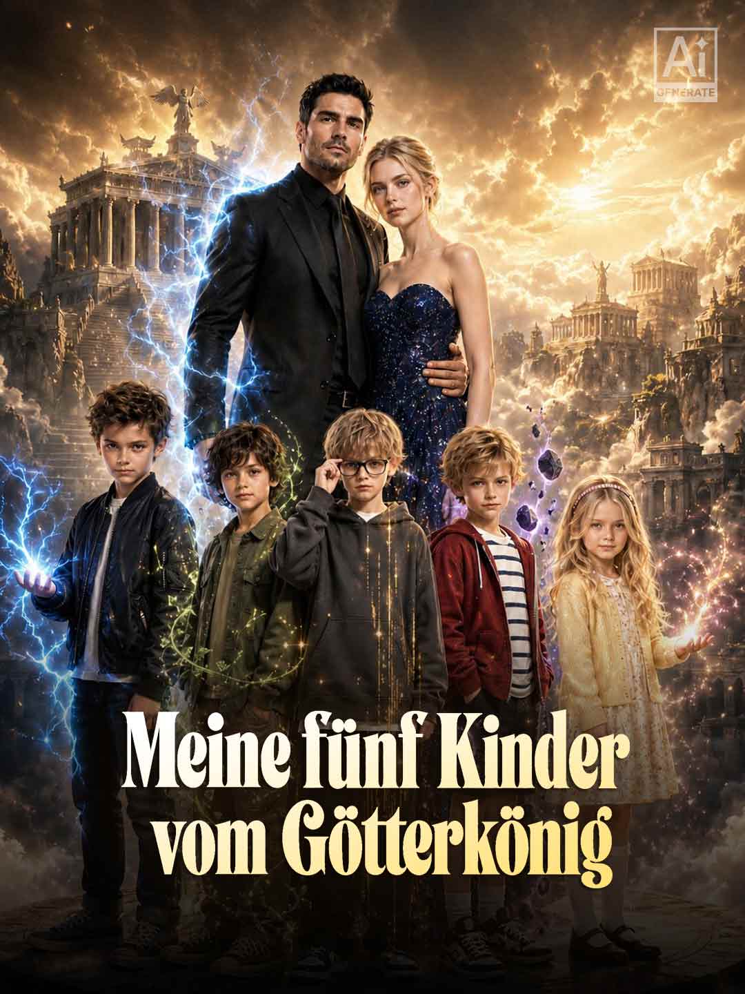 Meine fünf Kinder vom Götterkönig posteri
