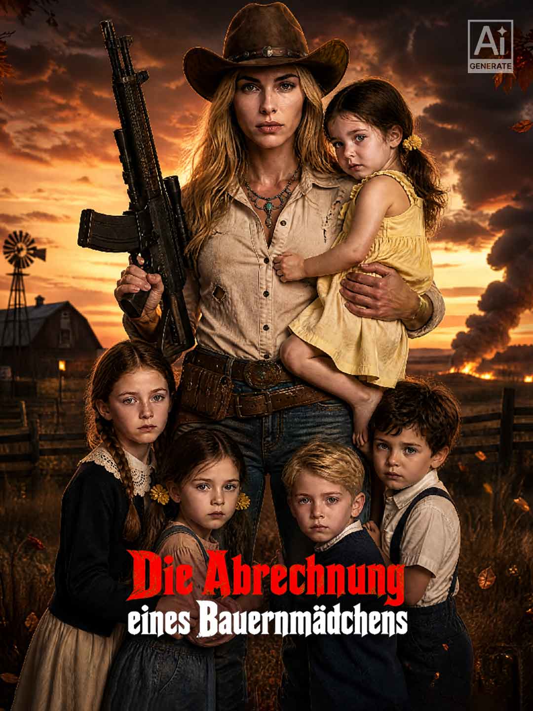 Die Abrechnung eines Bauernmädchens posteri