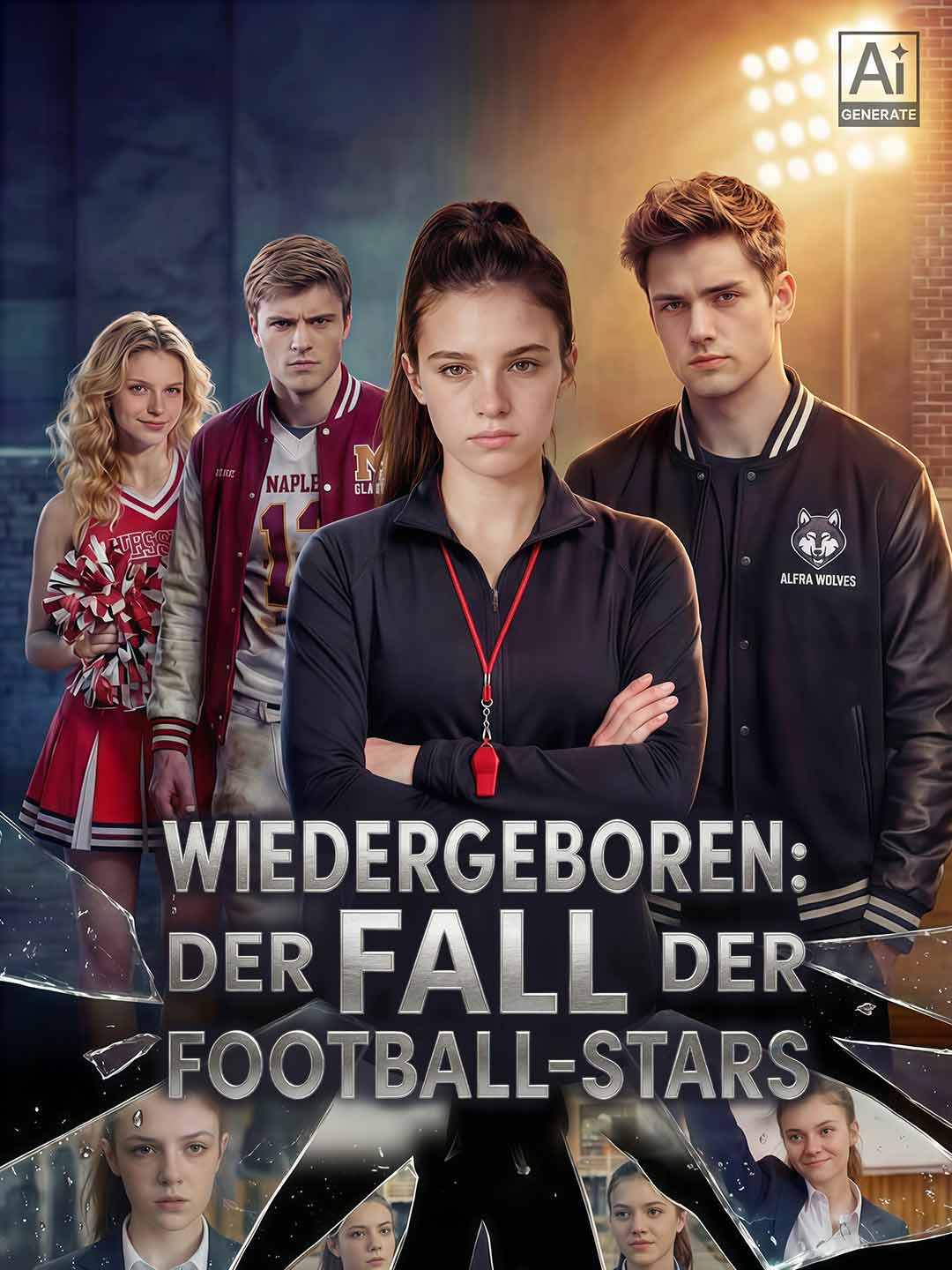 Wiedergeboren: Der Fall der Football-Stars posteri