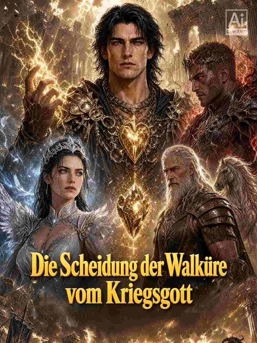 Die Scheidung der Walküre vom Kriegsgott posteri