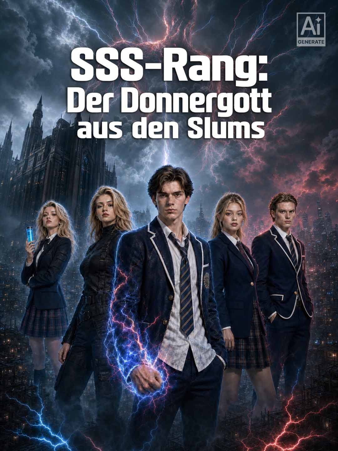 SSS-Rang: Der Donnergott aus den Slums posteri