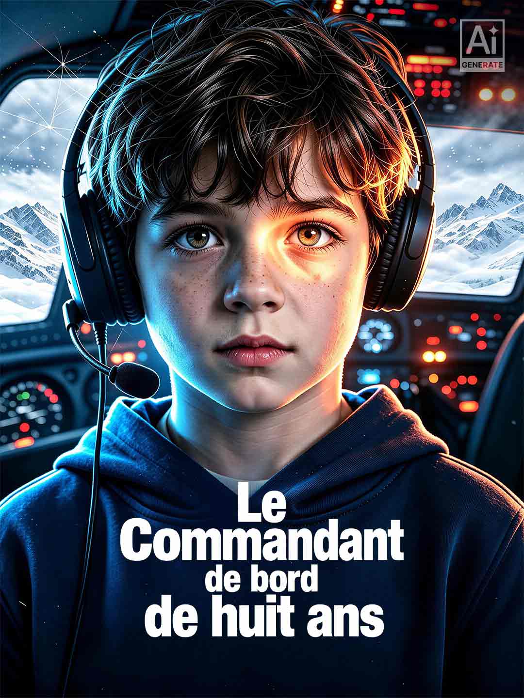Le Commandant de bord de huit ans posteri