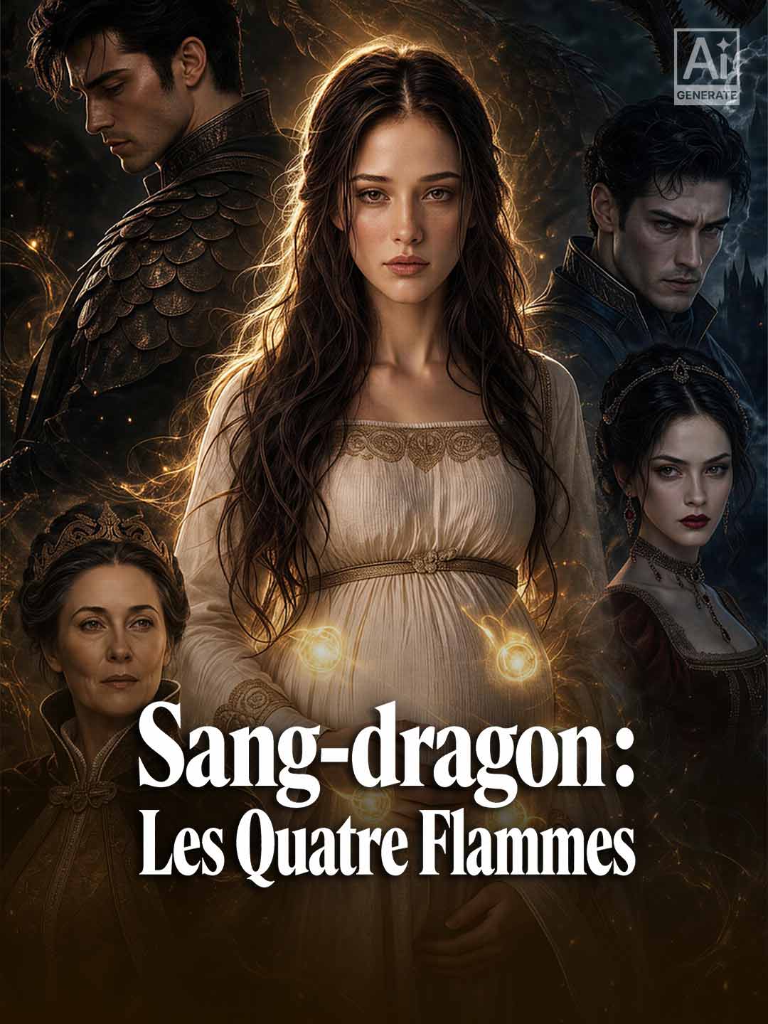Sang-dragon : Les Quatre Flammes posteri