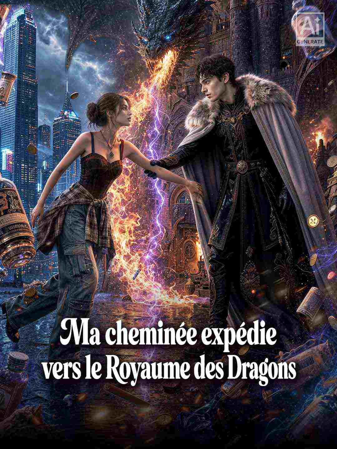 Ma cheminée expédie vers le Royaume des Dragons posteri