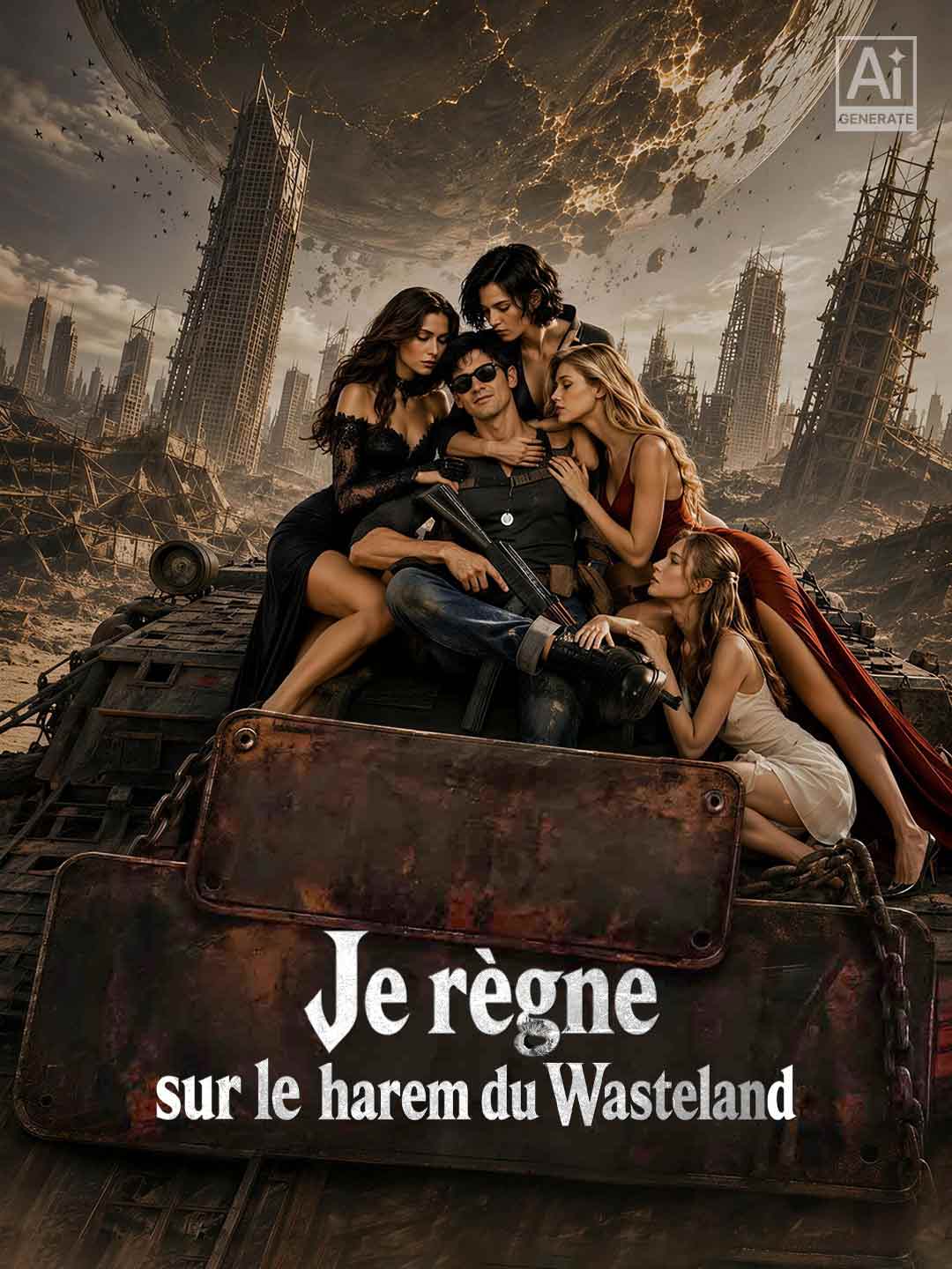 Je règne sur le harem du Wasteland posteri