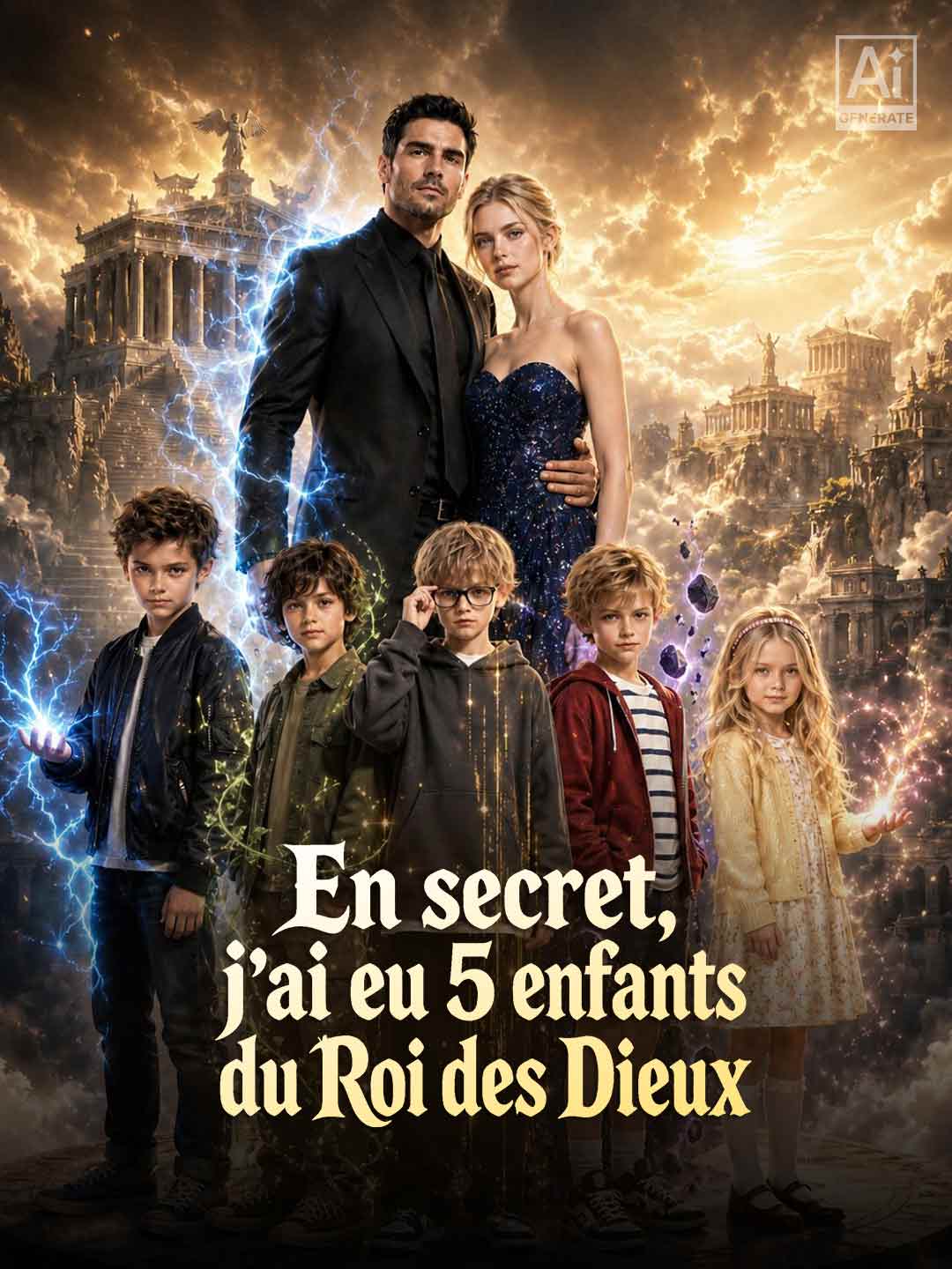 En secret, j'ai eu 5 enfants du Roi des Dieux posteri