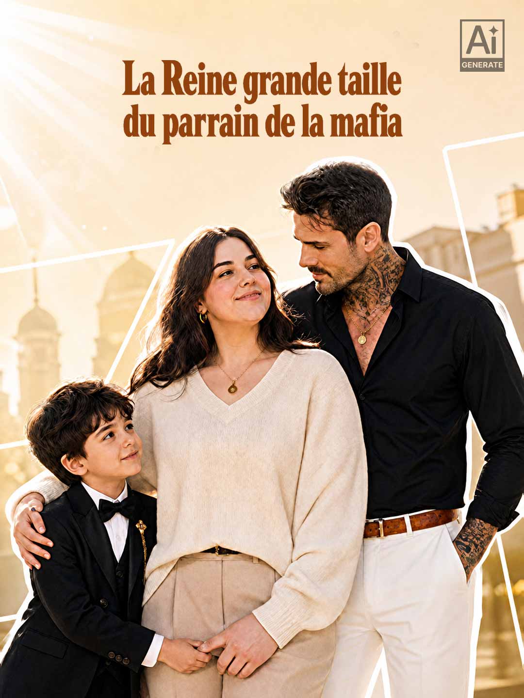 La Reine grande taille du parrain de la mafia posteri