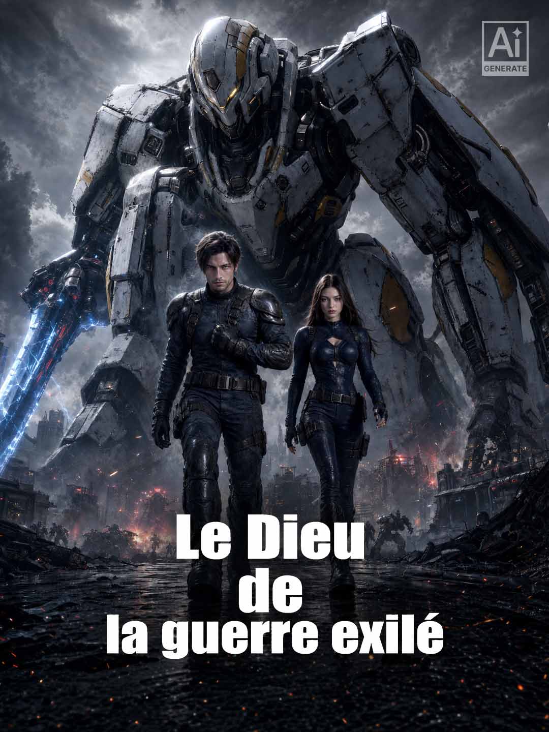 Le Dieu de la guerre exilé posteri