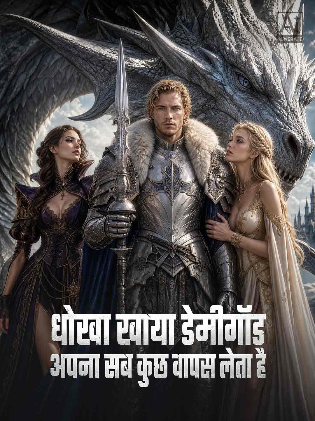 धोखा खाया डेमीगॉड अपना सब कुछ वापस लेता है posteri