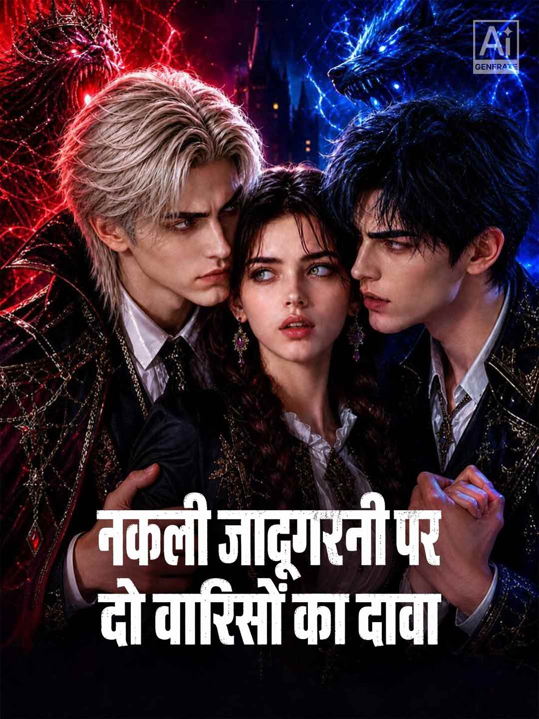 नकली जादूगरनी पर दो वारिसों का दावा posteri