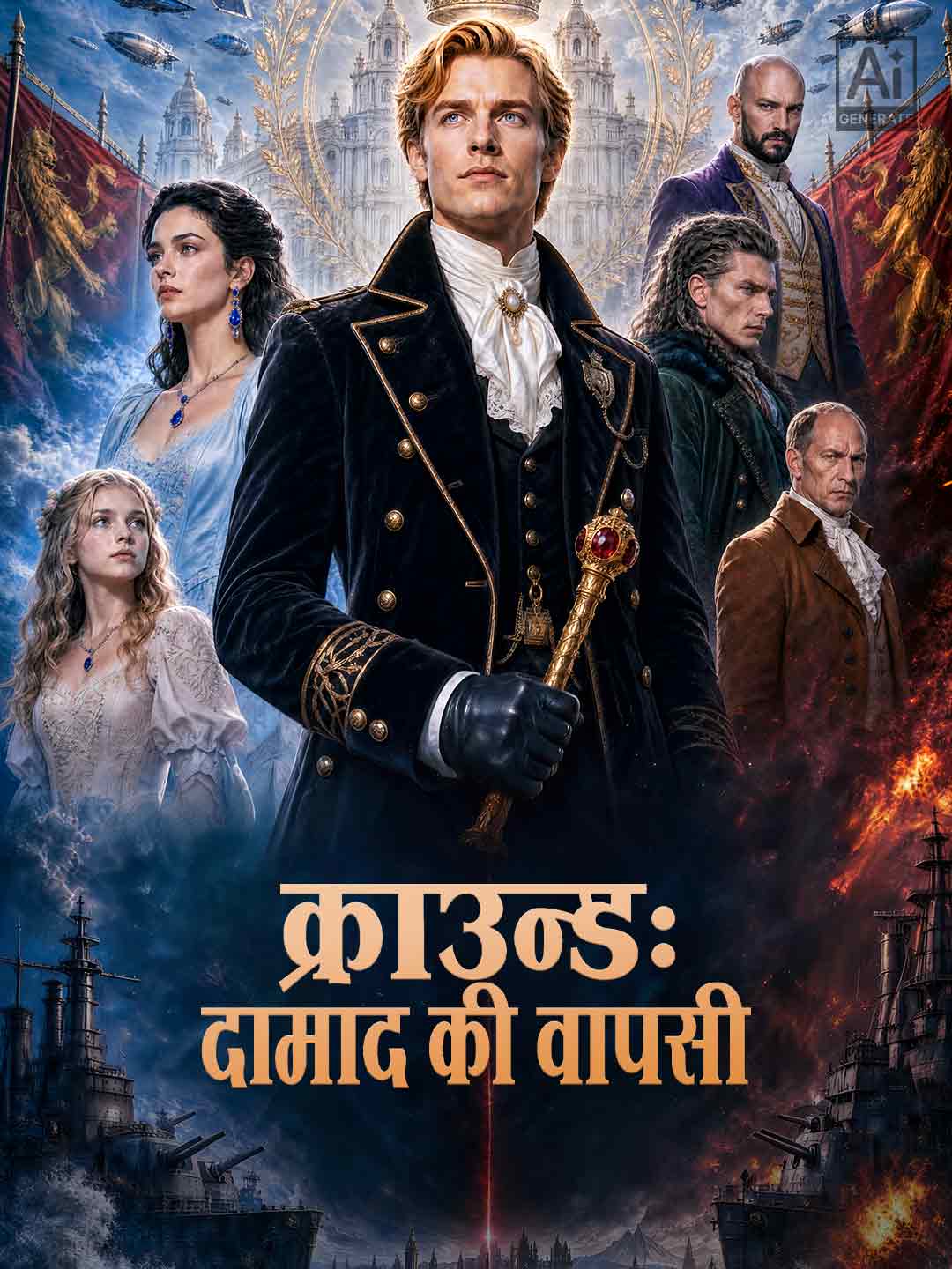 क्राउन्ड: दामाद की वापसी posteri