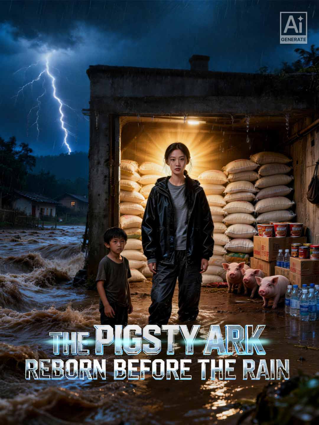 The Pigsty Ark: Reborn Before the Rain posteri