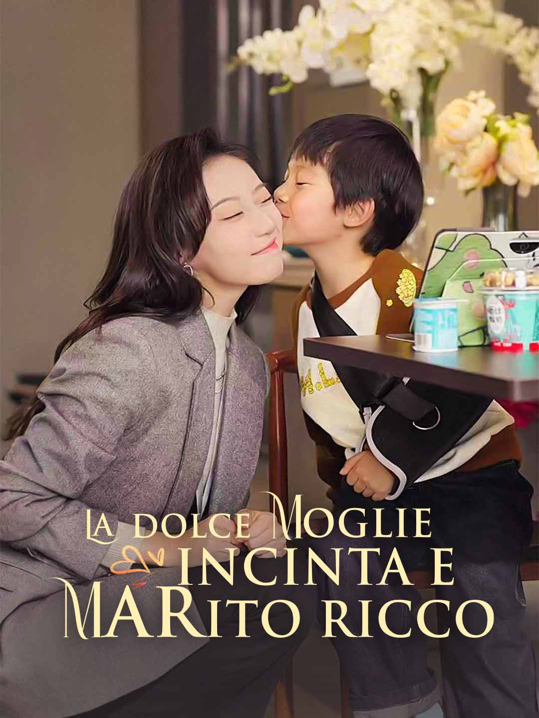 La dolce moglie incinta e marito ricco posteri