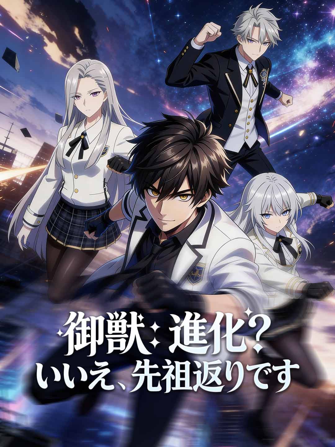 御獣:進化?いいえ、先祖返りです posteri
