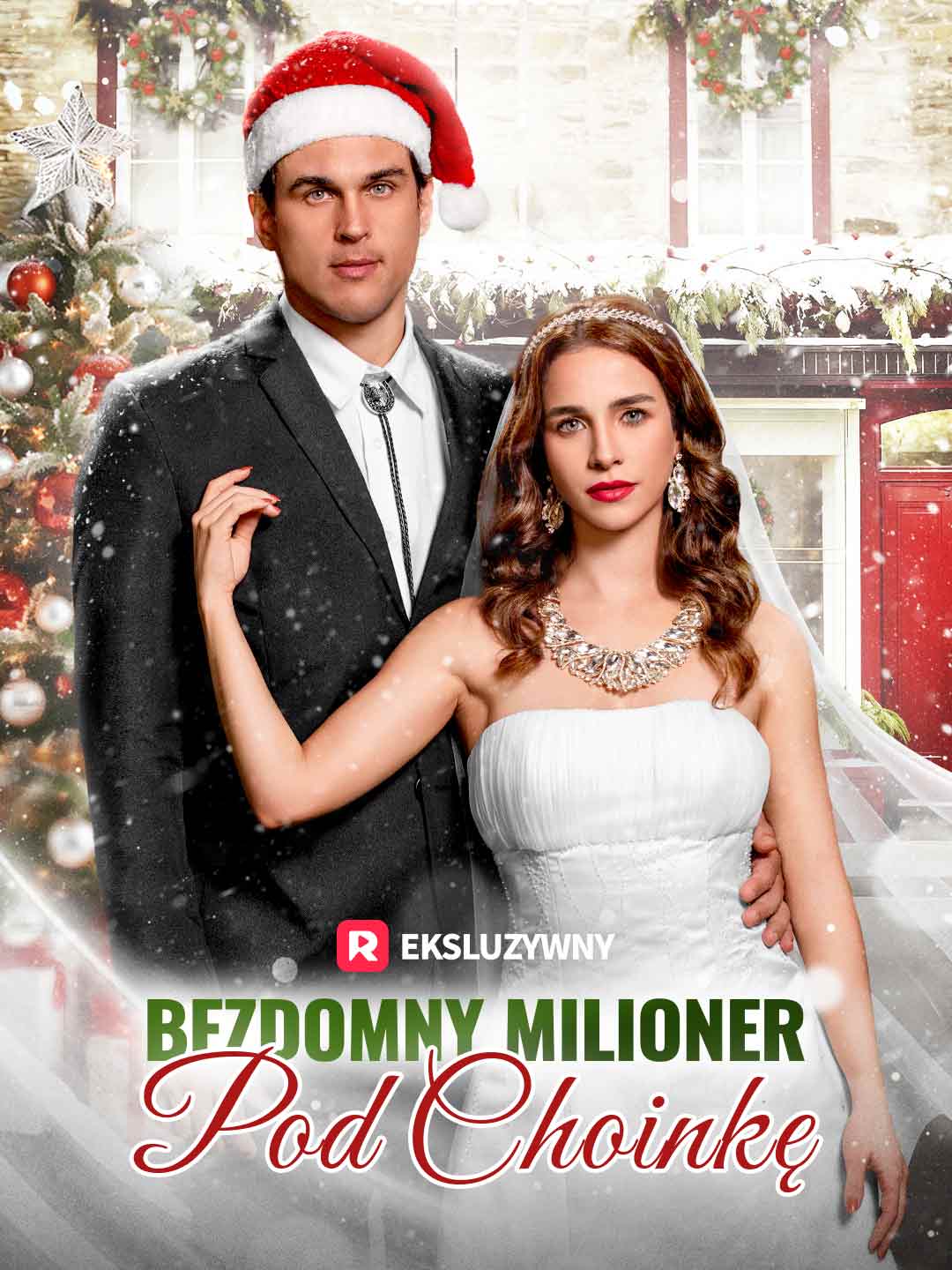 Bezdomny milioner pod choinkę posteri